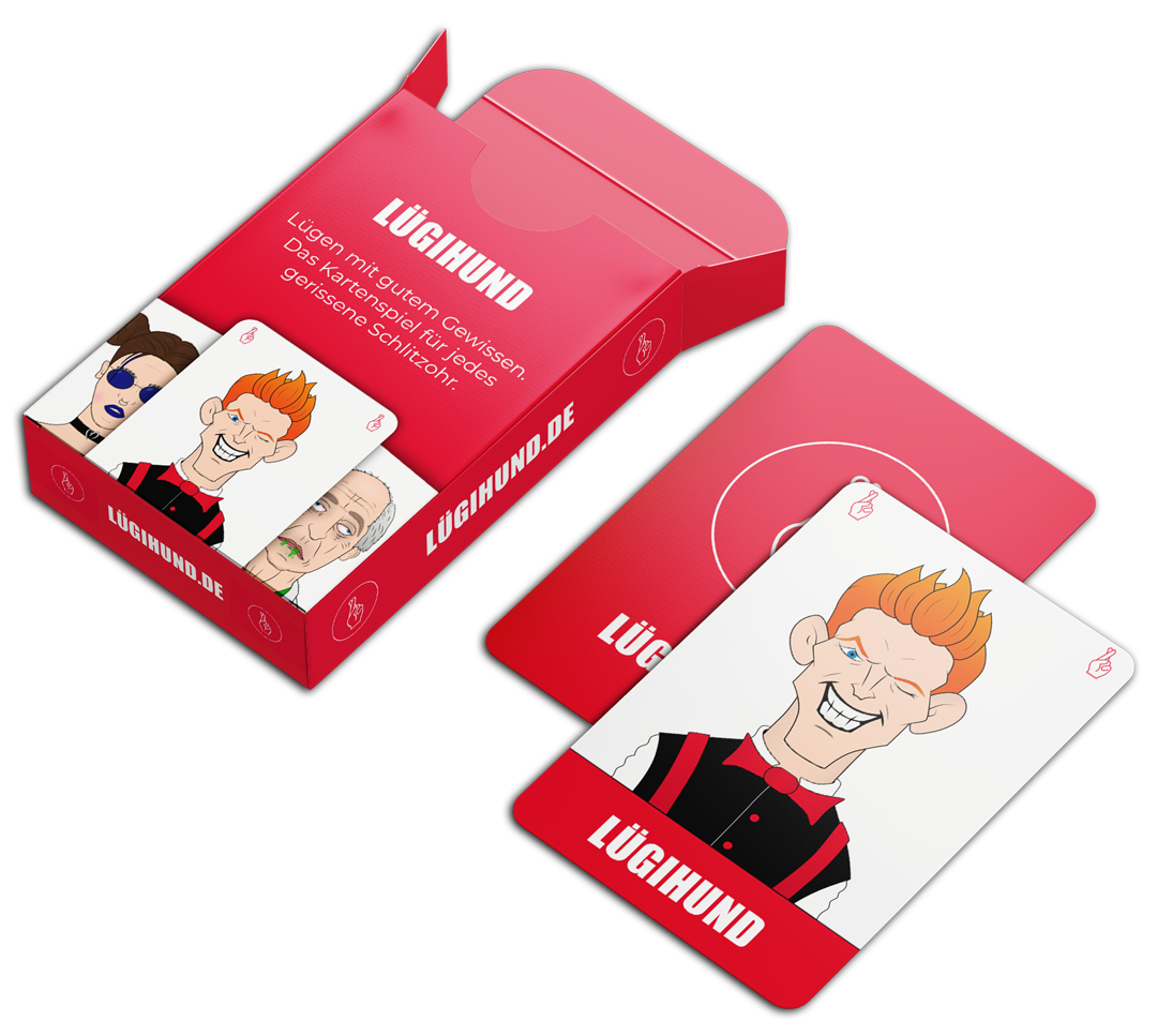 Lügihund Kartenspiel Geschenkidee Geschenk